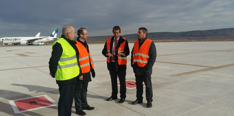 Balance positivo del 2017 y nuevos proyectos para el Aeropuerto de Teruel en 2018