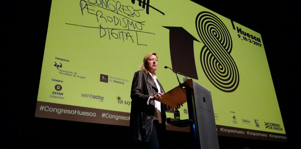 Gastón: “Huesca se convierte estos días en la capital del periodismo digital en España y América Latina”