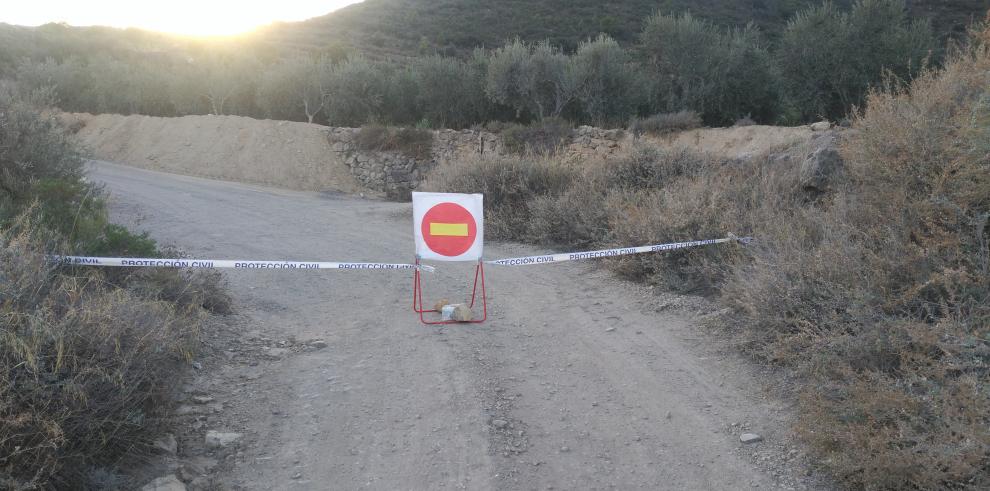 El Gobierno de Aragón activa el Plan Territorial de Protección Civil (PLATEAR)  por un incendio subterráneo en las minas de carbón, sin explotar, de Mequinenza