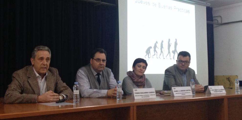 Zuera acoge por primera vez la actividad formativa “Jueves de buenas prácticas” abierto a toda la comunidad educativa