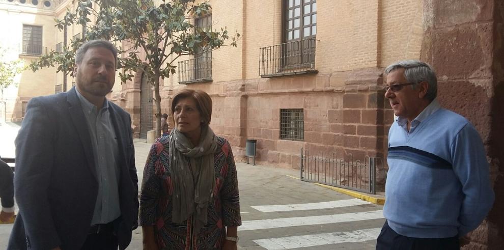 Soro visita el ayuntamiento de Morata de Jalón