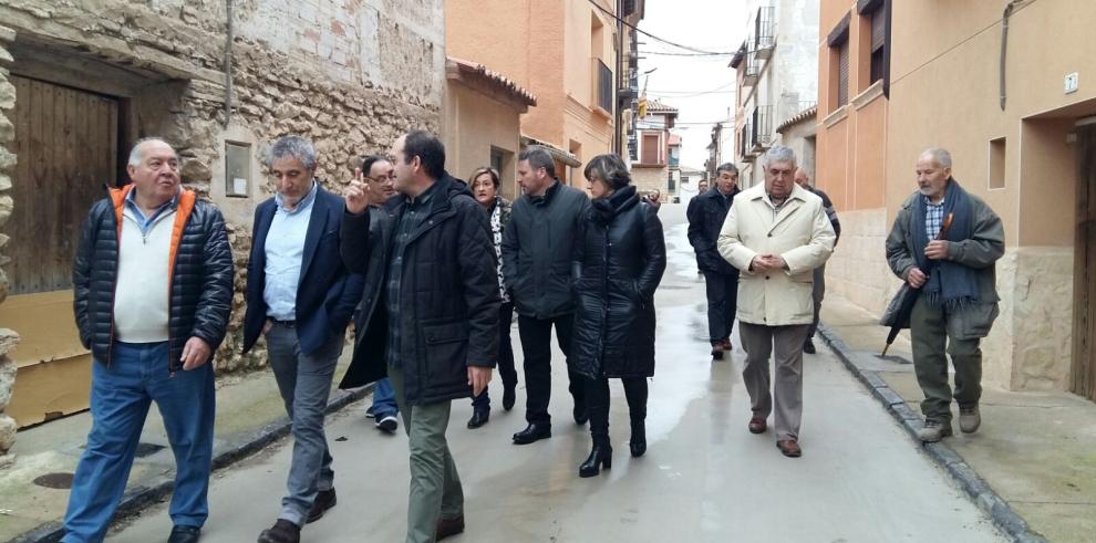 Inversión en materia de rehabilitación para consolidar la iglesia de Burbáguena