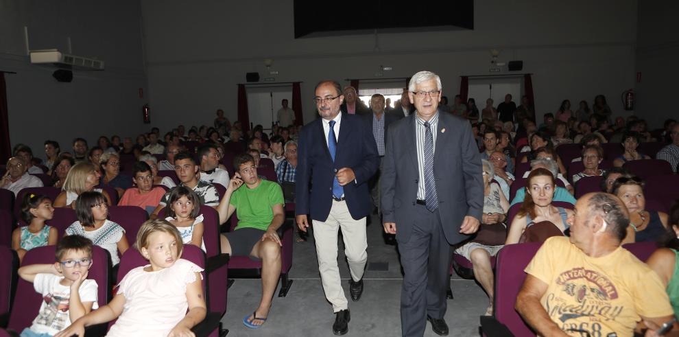 Ainzón recupera el cine más veterano de la provincia de Zaragoza