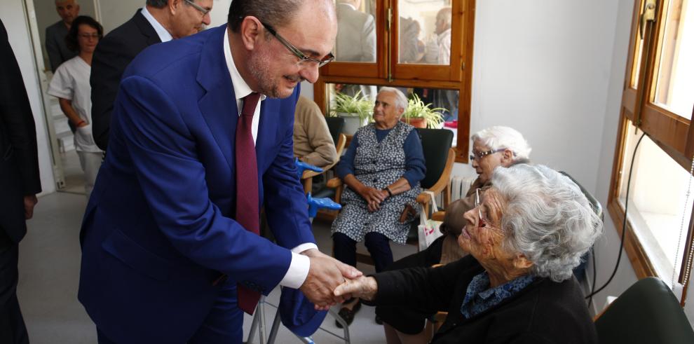 Nogueruelas estrena la reforma que ha permitido adaptar la residencia de la Tercera Edad  para personas asistidas   