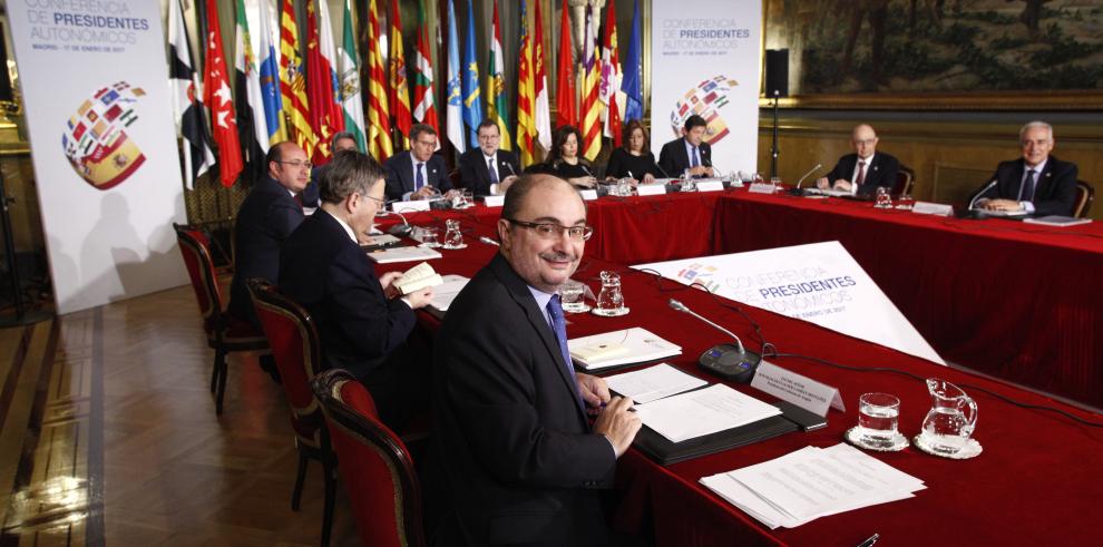 El presidente Javier Lambán asiste a la VI Conferencia de Presidentes - fotonoticia 