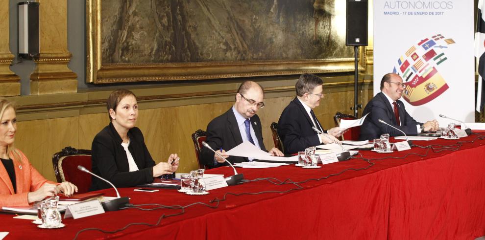 El presidente Javier Lambán asiste a la VI Conferencia de Presidentes - fotonoticia 