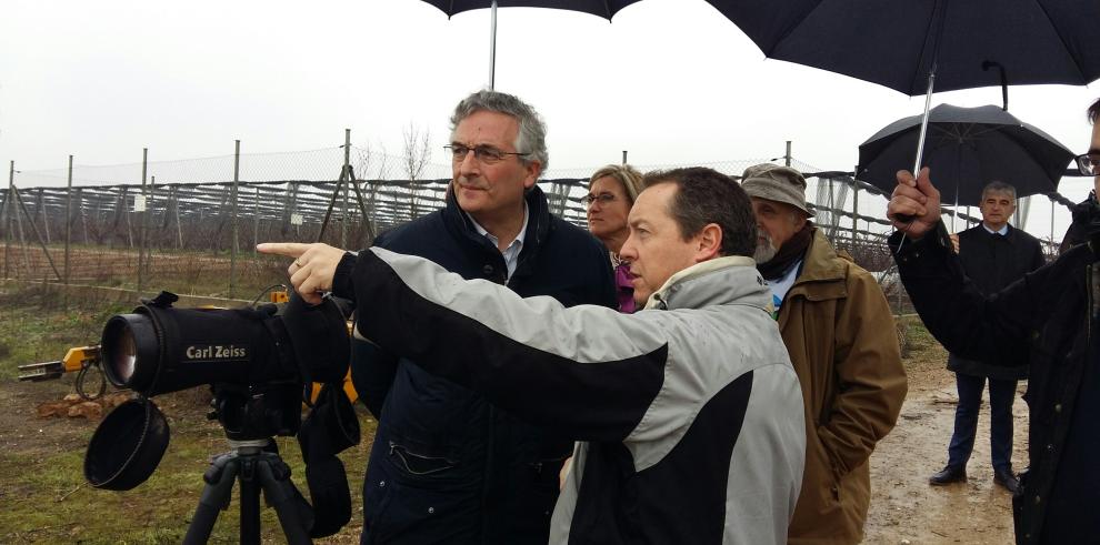 Olona apuesta por la integración de una agricultura competitiva en la conservación del medio ambiente