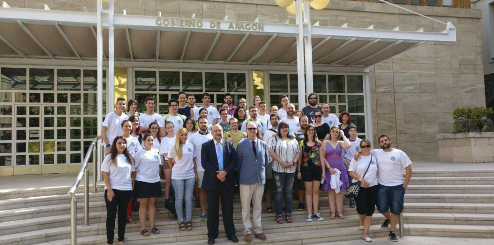  Medio centenar de jóvenes de las comunidades aragonesas en el exterior se reúnen en Zaragoza