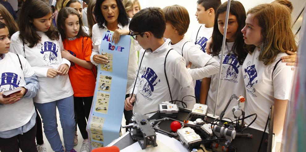 La yincana de la innovación reúne a 300 alumnos y 15 experiencias pioneras de Aragón