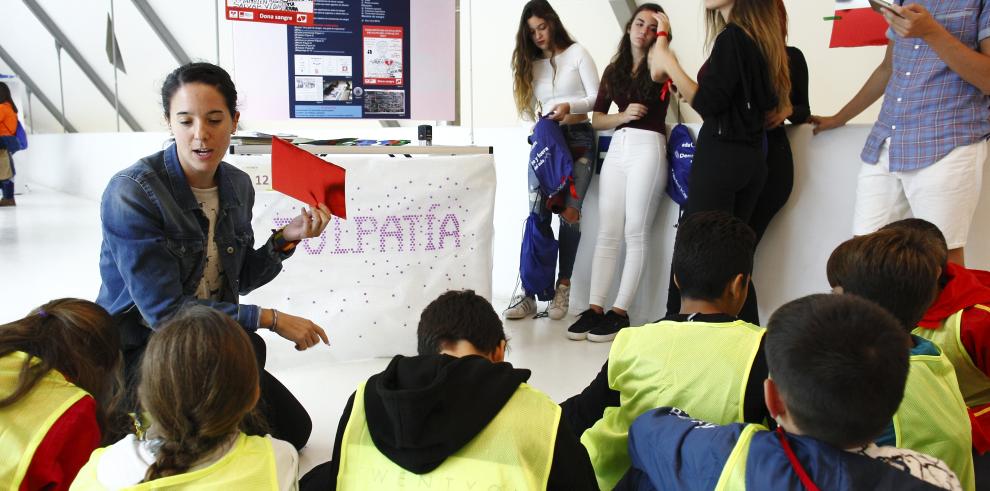 La yincana de la innovación reúne a 300 alumnos y 15 experiencias pioneras de Aragón