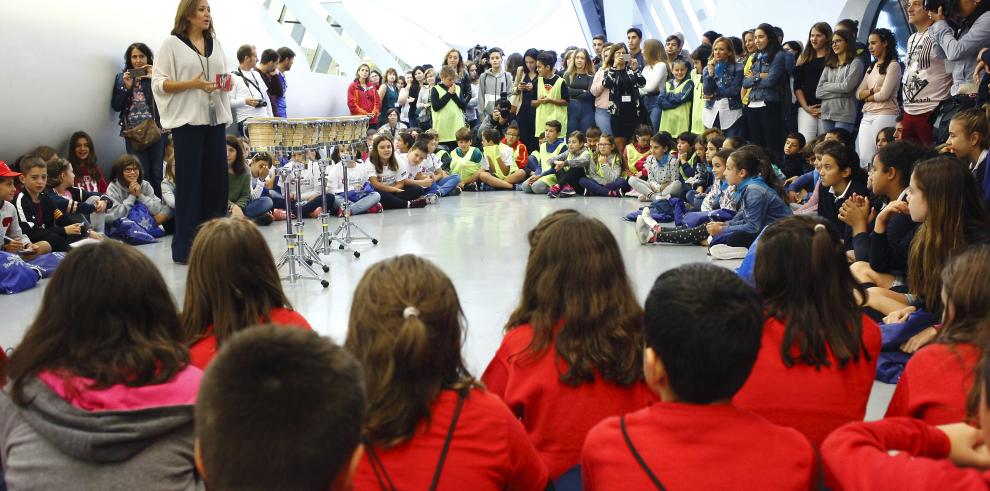 La yincana de la innovación reúne a 300 alumnos y 15 experiencias pioneras de Aragón