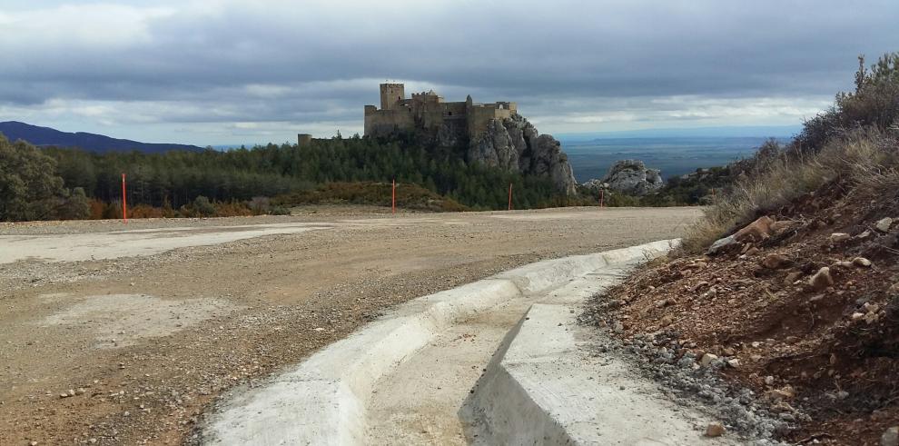 Mejora de la carretera de acceso al Castillo de Loarre