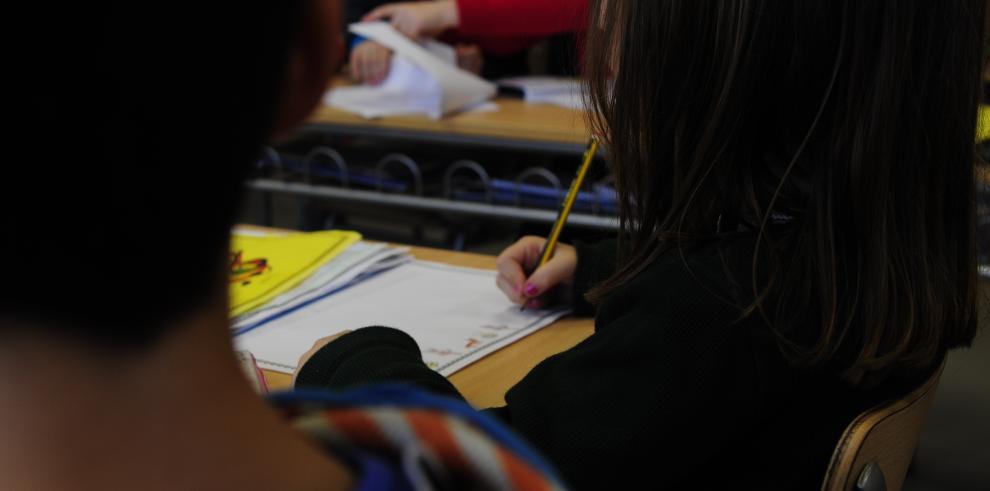 El 95% de los alumnos de 3 años aragoneses consiguen plaza en el colegio elegido en primera opción