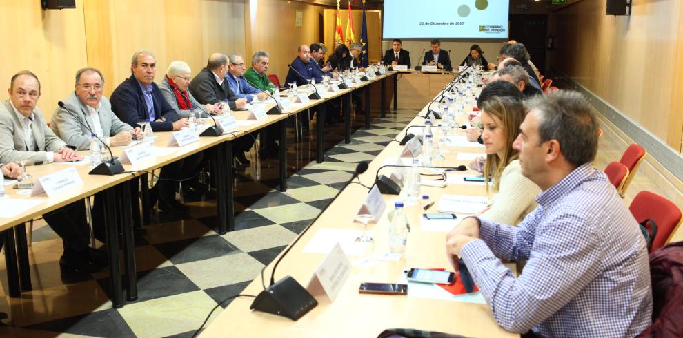 El Gobierno de Aragón mantendrá en 2018 el esfuerzo presupuestario para las comarcas con 63 millones de euros