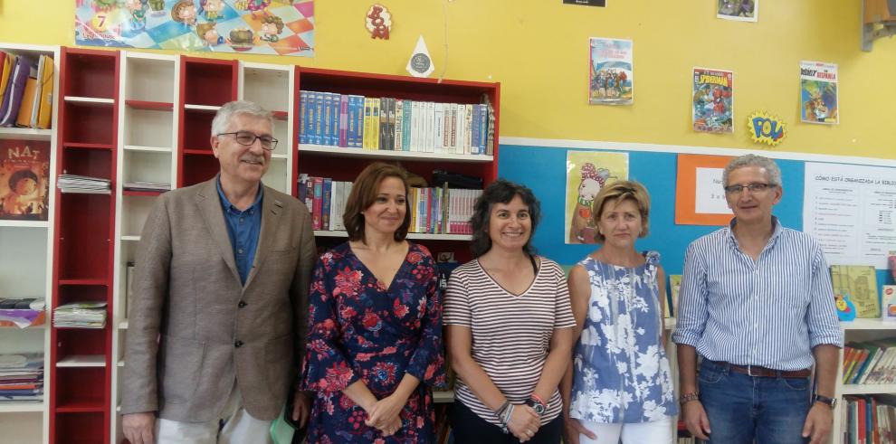  7.400 alumnos, un 32% más que el año pasado, tendrán ayuda de comedor en verano gracias a un convenio entre el Departamento de Educación y el Ayuntamiento de Zaragoza 