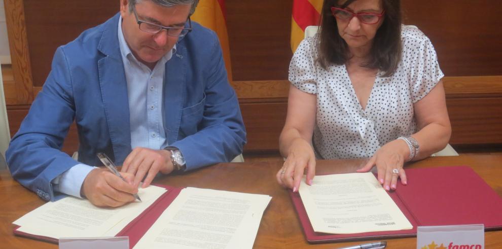 El Gobierno de Aragón aporta 20.000 euros para que la FAMCP promocione a la Unión Europea con charlas en centros educativos