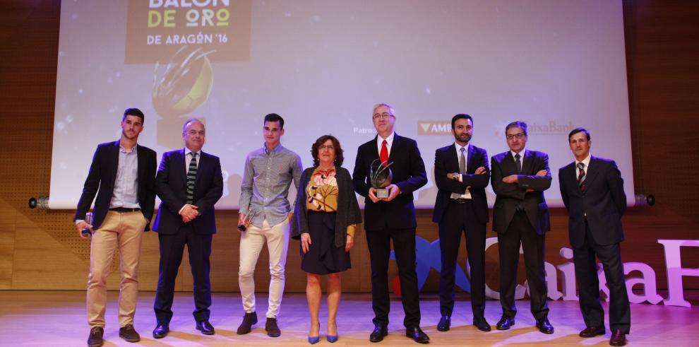 La consejera Broto participa en la entrega del Balón de Oro 2016