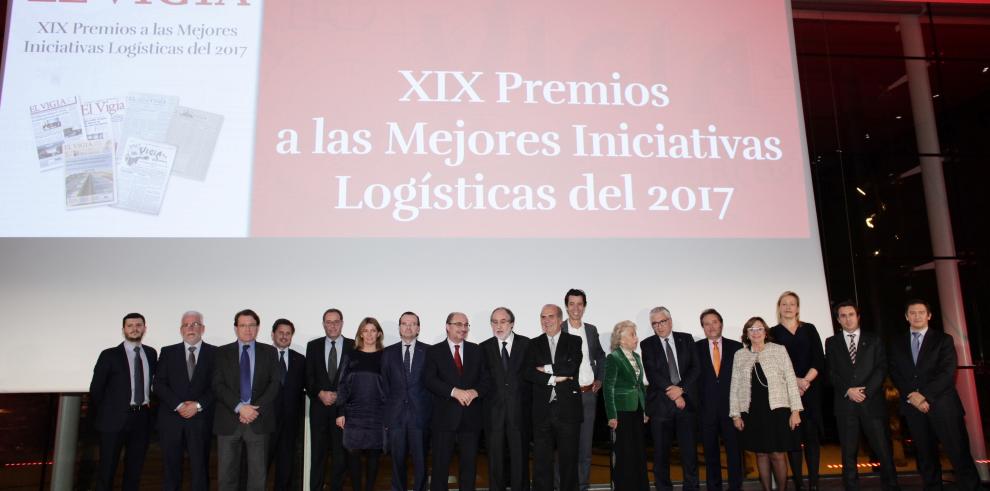 Lambán: “El Premio Vigía es un espaldarazo a la gestión logística del Gobierno de Aragón”