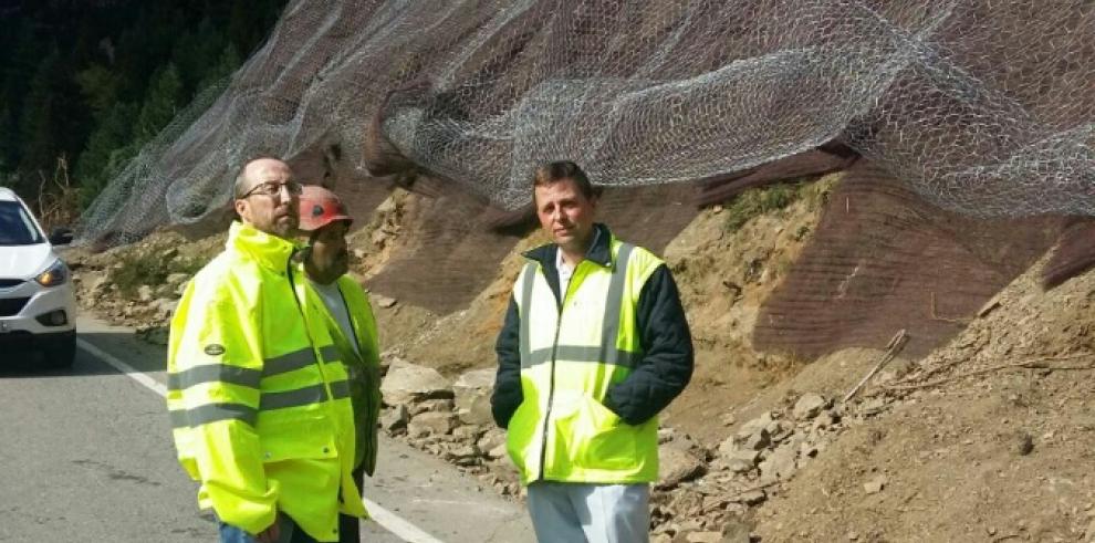 Mejora en la seguridad en la carretera de acceso al túnel de Bielsa – Aragnouet