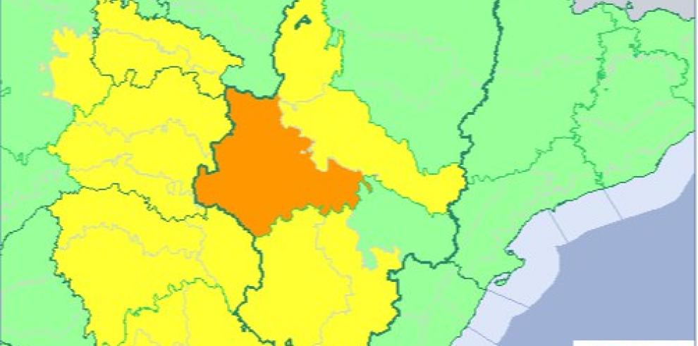 Ampliación aviso naranja por tormentas