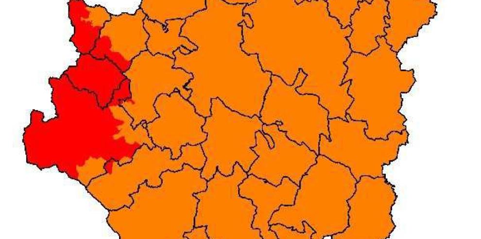 Prealerta roja por riesgo de incendios en algunas zonas de Aragón