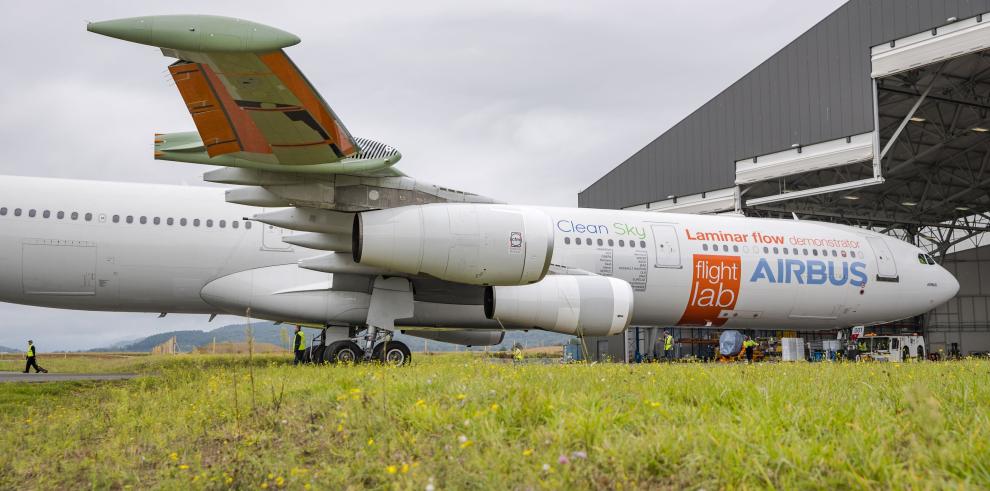 ITAINNOVA ha participado en el proyecto de un avión A340-330 destinado a reducir emisiones de CO2