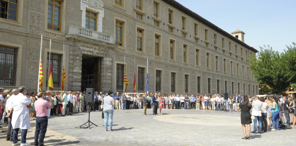 El Gobierno de Aragón muestra su rechazo radical al fanatismo y se siente concernido por el dolor de Cataluña. 