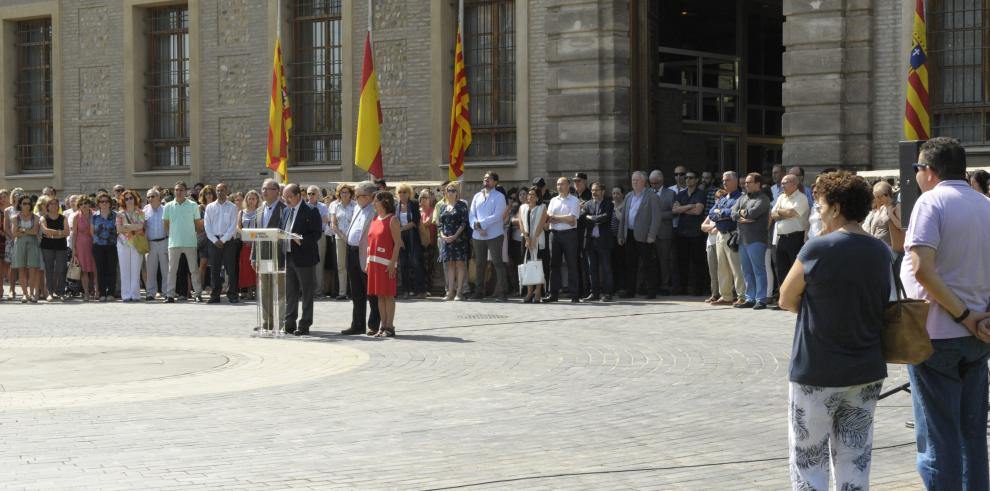 El Gobierno de Aragón muestra su rechazo radical al fanatismo y se siente concernido por el dolor de Cataluña. 