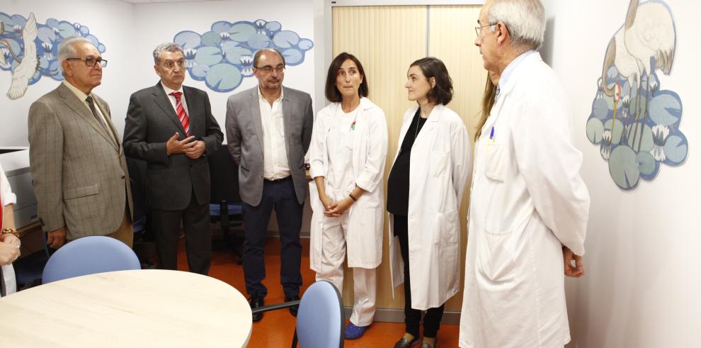  El Hospital Miguel Servet abre una Unidad de Cuidados Paliativos Pediátricos que será de referencia para toda la comunidad