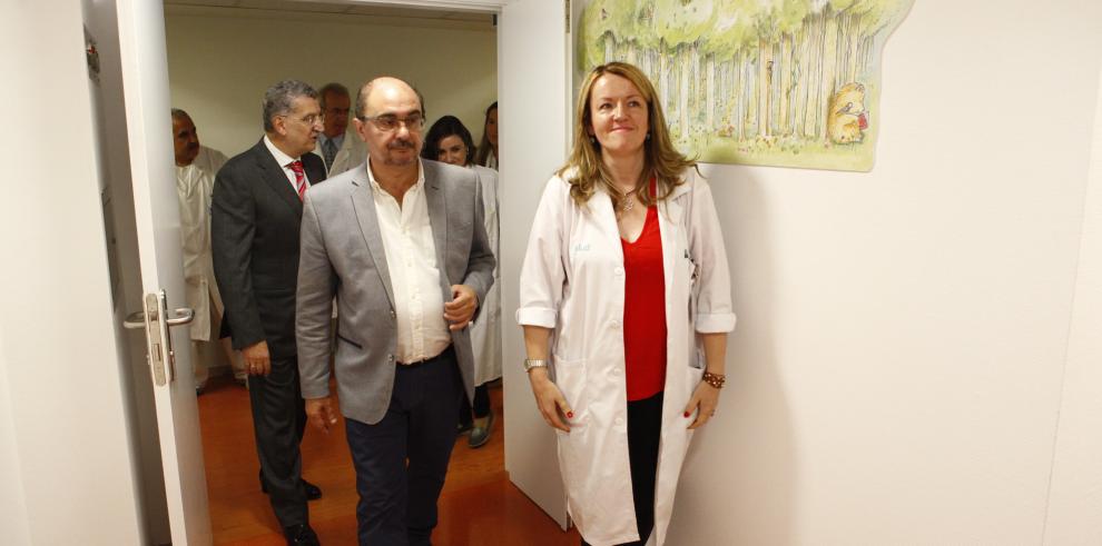  El Hospital Miguel Servet abre una Unidad de Cuidados Paliativos Pediátricos que será de referencia para toda la comunidad