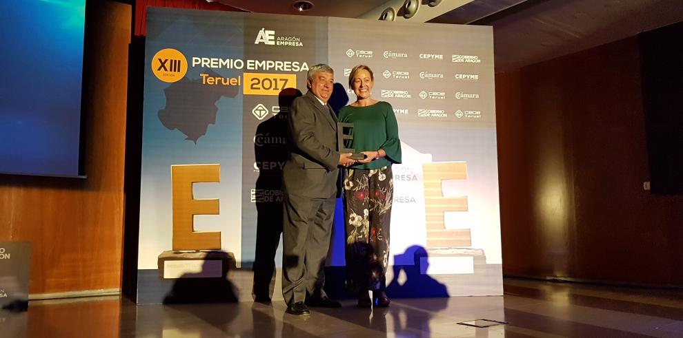 El Premio Empresa Teruel distingue en ATADI a la economía social