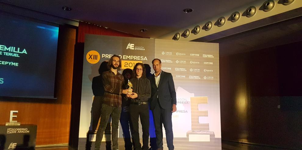 El Premio Empresa Teruel distingue en ATADI a la economía social