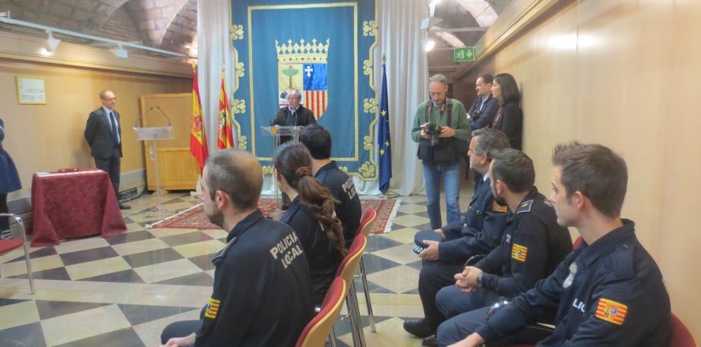 El Gobierno de Aragón abre una línea de 210.000 euros para subvencionar a las policías locales