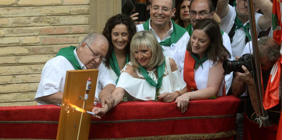 El Hospital San Jorge protagoniza el inicio de las fiestas de San Lorenzo