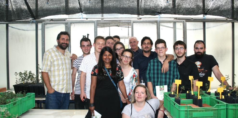 Futuros cocineros  de la Escuela de Hostelería Guayente visitan el CITA