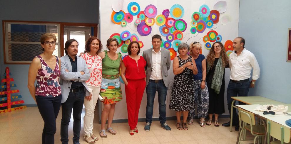 Ayerbe tendrá el próximo curso uno de los primeros centros educativos integrados de Aragón