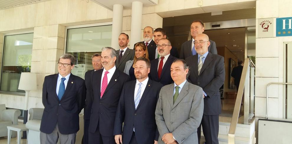 José Luis Soro resalta la importancia del Corredor Cantábrico Mediterráneo ante el sector logístico y empresarial  valenciano