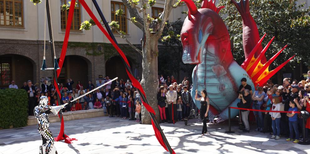 Casi 14.000 aragoneses han participado de los actos programados por el Día de Aragón en el Pignatelli