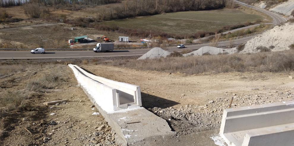 Obras de mejora en el vertedero de Sardas