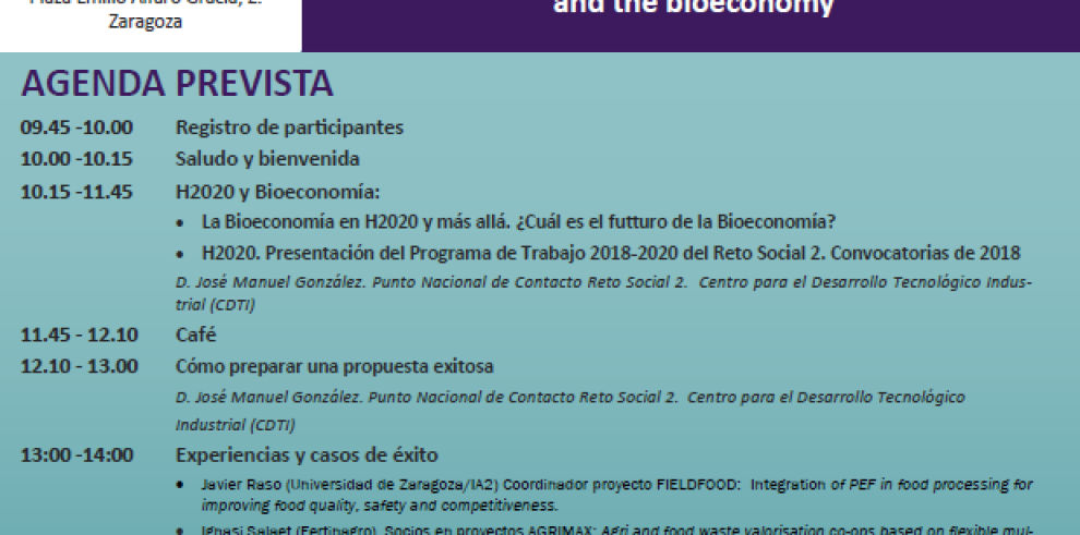 El PCTAD organiza una jornada para orientar a pymes y profesionales en proyectos de H2020