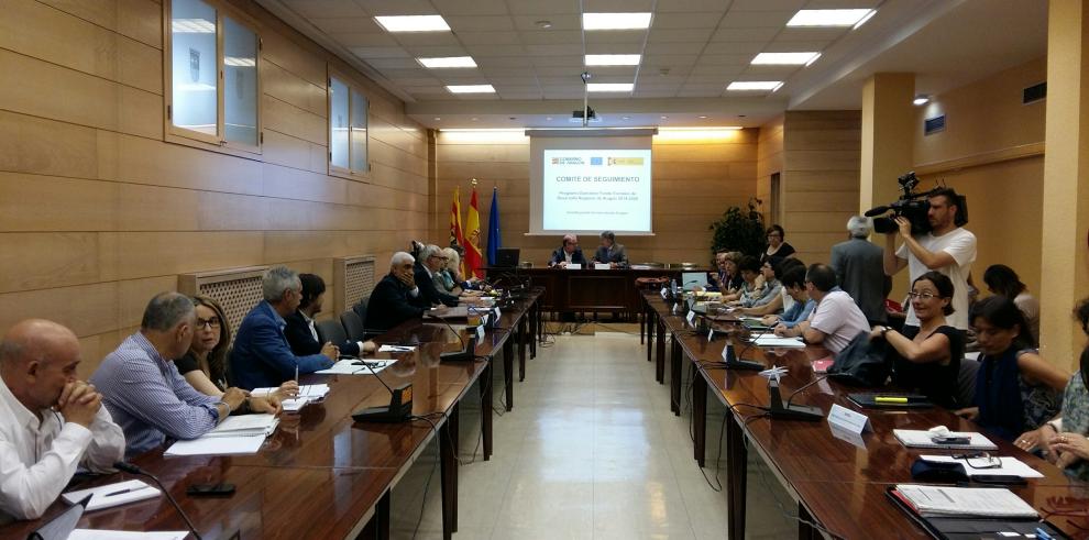 El Comité de Seguimiento del FEDER reprograma actuaciones por valor de 20 millones de euros en la Comunidad Autónoma de Aragón