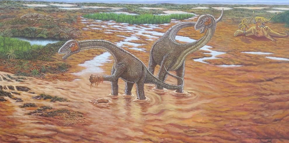 Identificado un nuevo dinosaurio de UTAH (Estados Unidos) con orígenes en Teruel