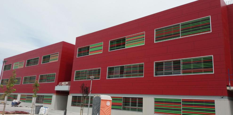 Finalizadas las obras del colegio Zaragoza Sur para su estreno el próximo curso