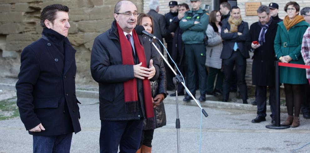 Lambán: “La devolución de los bienes de Sijena es un éxito de todos" 