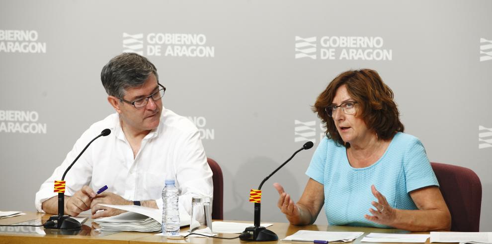 El Gobierno de Aragón impulsa la producción legislativa con la remisión de tres proyectos a las Cortes