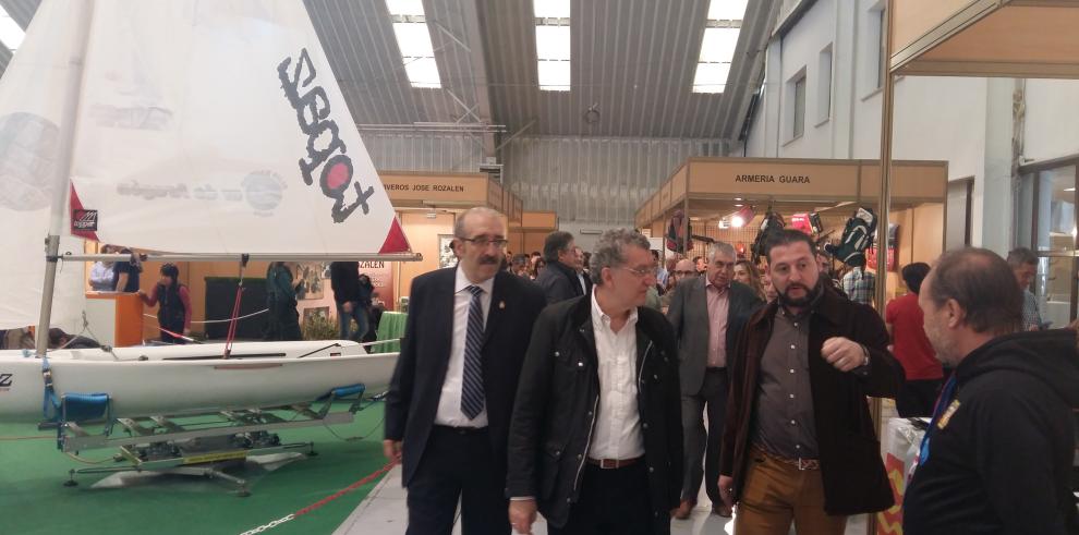 Celaya ha inaugurado la XVI edición de la feria de Caza, Pesca y Turismo Rural de Calamocha