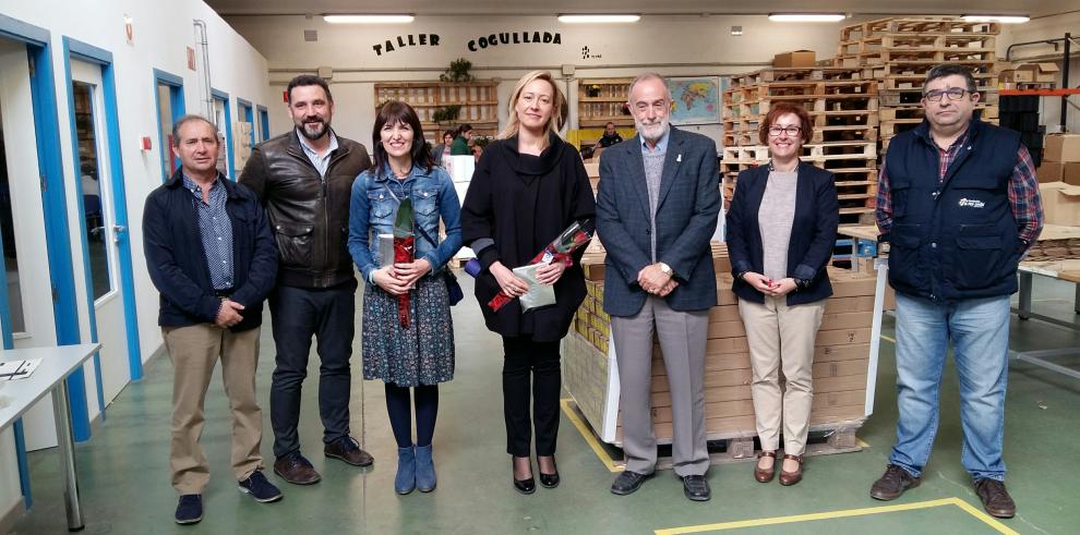 Gastón elogia la labor de Rey Ardid en la inserción laboral 