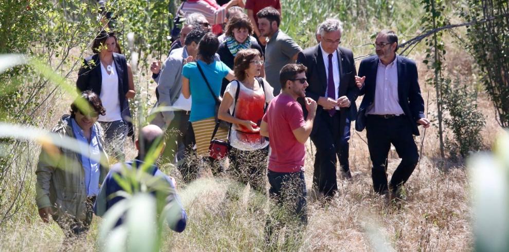 El Gobierno de Aragón cede al Ayuntamiento de Zaragoza 13 hectáreas de terreno para el proyecto Huertas Life Km.0