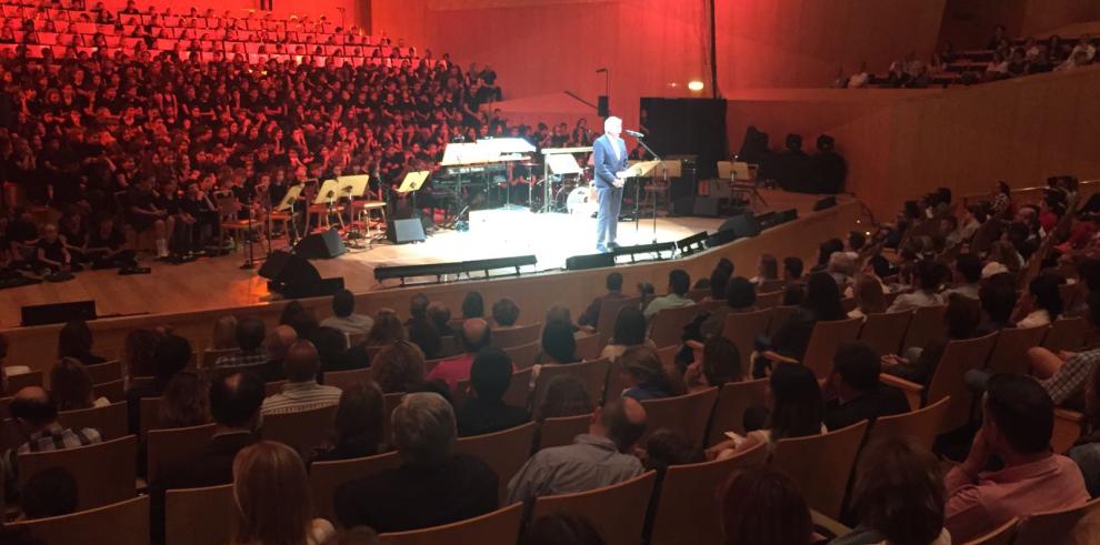 Más de 3.000 alumnos aragoneses participan en “La Noche de las Pesadillas”, la cantata del programa educativo Cantania