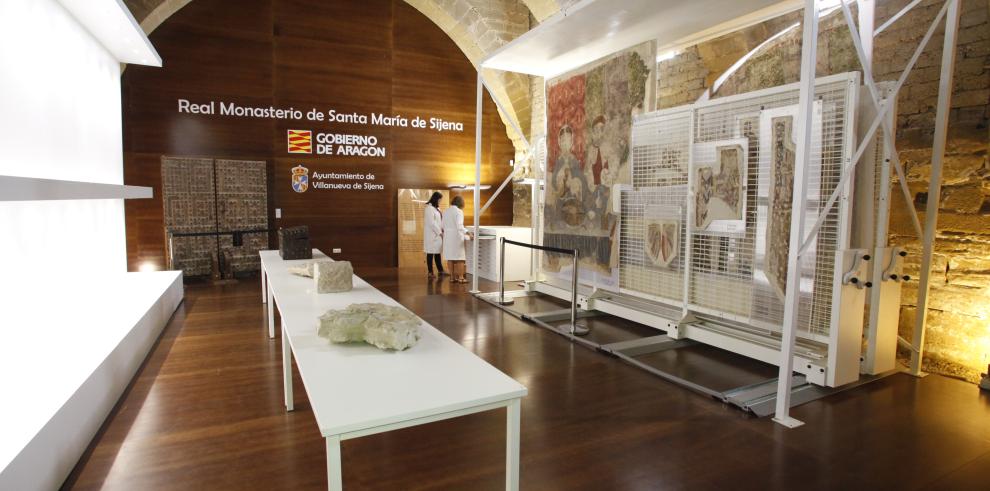 Cuenta atrás en el Monasterio de Sijena para la recepción de los bienes